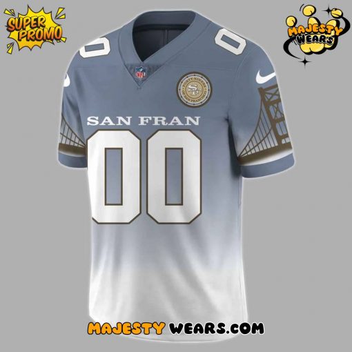 San Francisco 49ers 2025 Personalized Football Jersey