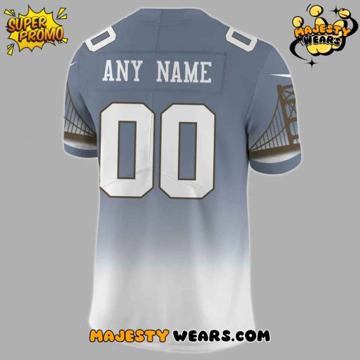 San Francisco 49ers 2025 Personalized Football Jersey