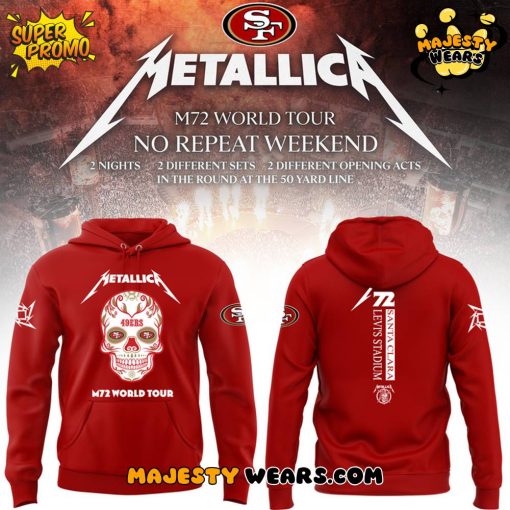 San Francisco 49ers x M72 World Tour Hoodie – Limited Edition Drop!