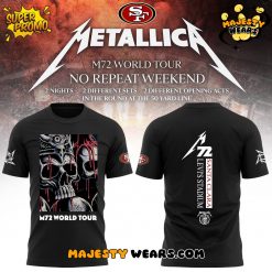San Francisco 49ers x M72 World Tour TShirt 2025  A MustHave for Fans