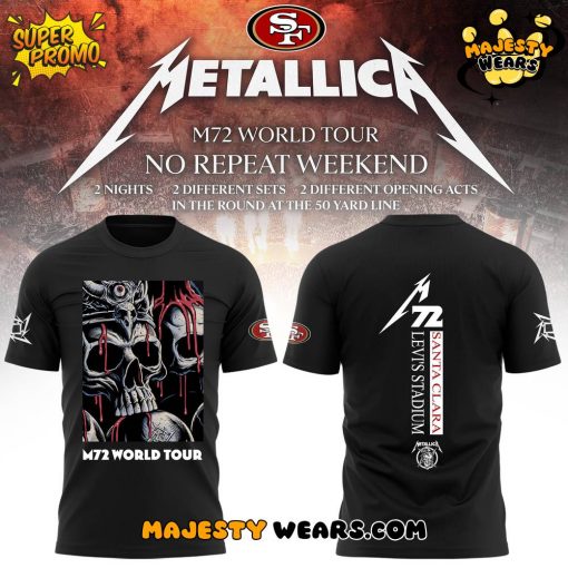 San Francisco 49ers x M72 World Tour T-Shirt 2025 – A Must-Have for Fans!