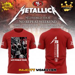 San Francisco 49ers x M72 World Tour TShirt 2025  A MustHave for Fans