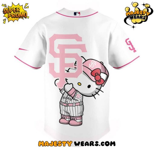 San Francisco Giants x Hello Kitty White Jersey