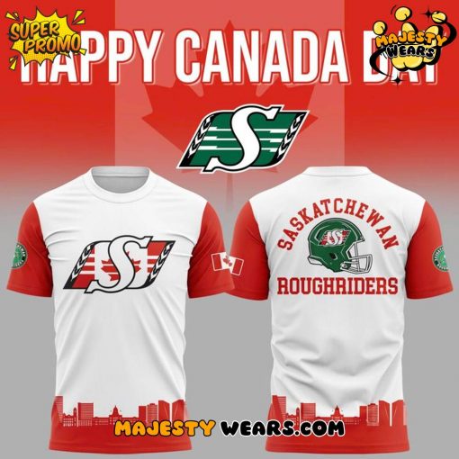 Saskatchewan Roughriders x Canada Day 2025 Shirt