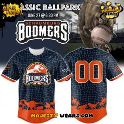 Schaumburg Boomers Jurassic Ballpark 2025 Jersey