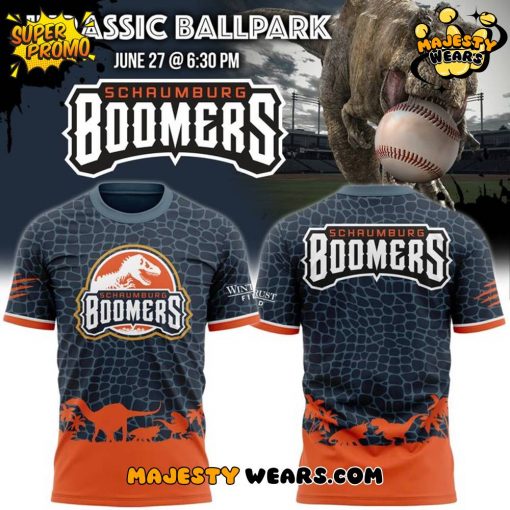 Schaumburg Boomers Jurassic Ballpark 2025 Shirt