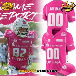 Schwabisch Hall Unicorns Pink Bowl 2025 Football Jersey
