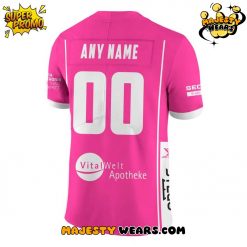 Schwabisch Hall Unicorns Pink Bowl 2025 Football Jersey