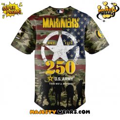 Seattle Mariners US Armys 250th Birthday Baseball Jersey