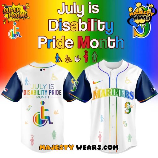 Seattle Mariners x Disability Pride Month 2025 Jersey