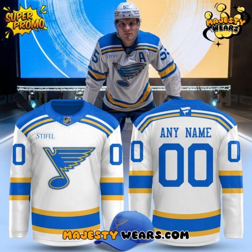 St. Louis Blues New 2025 Custom Hockey Jersey