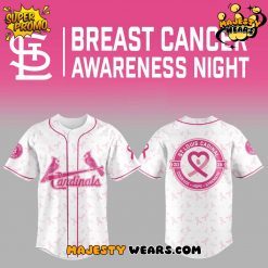 St. Louis Cardinals x Cancer Awareness Baseball Jersey