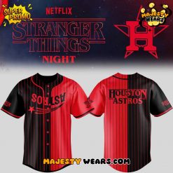 Stranger Things x Houston Astros Baseball Jersey