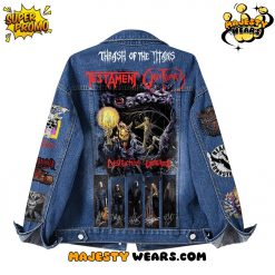 Testament Obituary Tour 2025 Limited Edition Denim Jacket