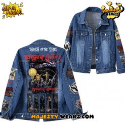 Testament Obituary Tour 2025 Limited Edition Denim Jacket