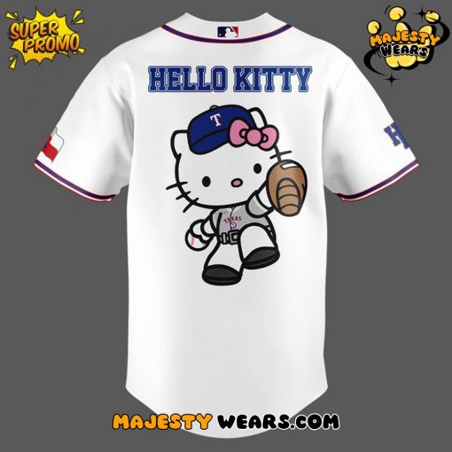 Texas Rangers Baseball Jersey – Hello Kitty Night For Fans!