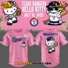Texas Rangers Baseball Jersey – Hello Kitty Night For Fans!