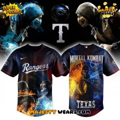 Texas Rangers x Mortal Kombat Night Limited Edition Baseball Jersey