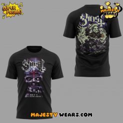 The Band Ghost Skeletour Word Tour 2025 Tee