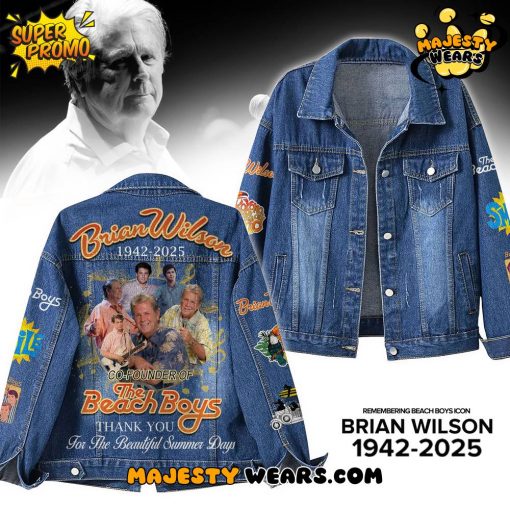 The Beach Boys x Brian Wilson “1942-2025” Denim Jacket