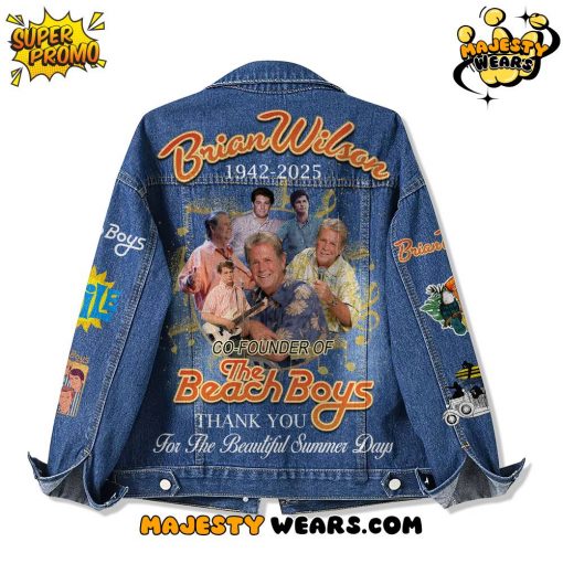 The Beach Boys x Brian Wilson “1942-2025” Denim Jacket