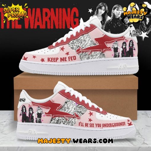 The Warning Keep me Fed Limited Edition Air Force 1 Sneaker