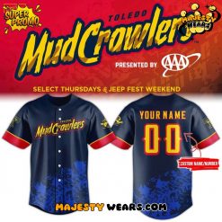Toledo Mud Hens x Crawlers Adult Replica Jersey