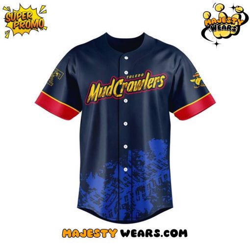 Toledo Mud Hens x Crawlers Adult Replica Jersey