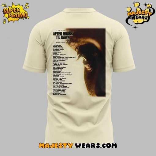 Toronto Blue Jays x The Weeknd After Hours Til Dawn Tour Special Edition T-shirt