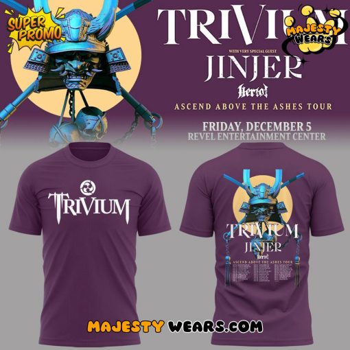 Trivium Ascend Above The Ashes Tour Shirt