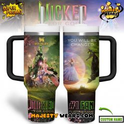“WICKED FOR GOOD” Custom Name Stanley Tumbler