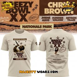 Washington Nationals Chris Brown Breezy Bowl XX T-shirt – Special Edition
