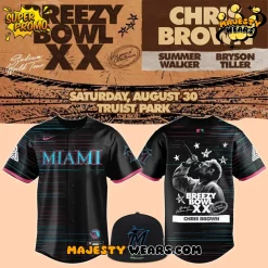 Miami Marlins x BREEZY BOWL XX Concert 2025 Jersey