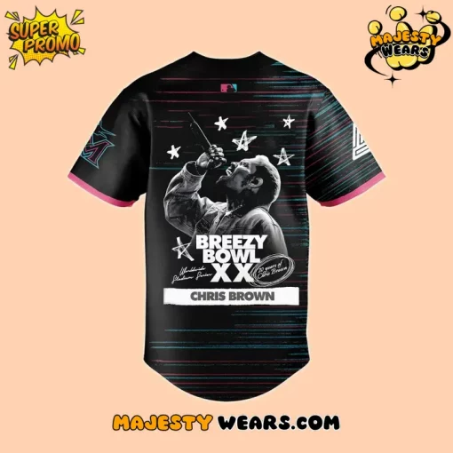 Miami Marlins x BREEZY BOWL XX Concert 2025 Jersey