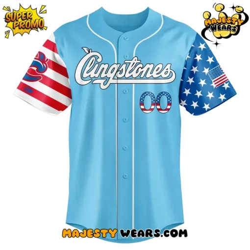 Columbus Clingstones 4TH OF JULY SPECIALTY JERSEY 2025 Jersey