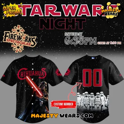 El Paso Chihuahuas x Star Wars 2025 Jersey