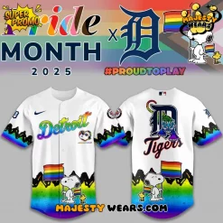 Detroit Tigers x Peanuts x Pride Month 2025 Jersey
