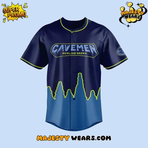 Bowling Green Hot Rods x Cavemen Special New Baseball Jersey