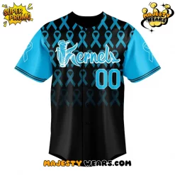 Cedar Rapids Kernels x Prostae Cancer Awareness Day Personalized Baseball Jersey