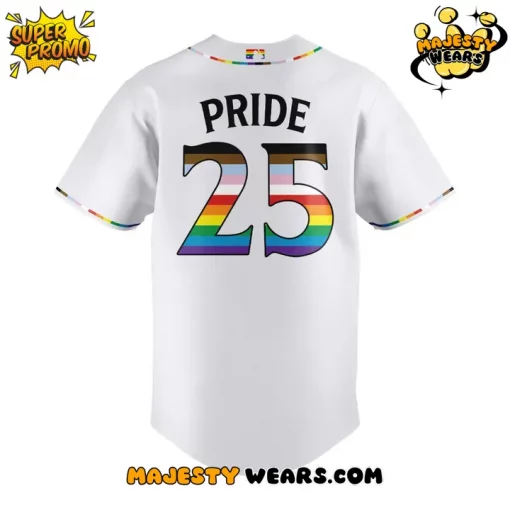 Detroit Tigers x Pride Month Special Edition White Jersey