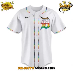 Detroit Tigers x Pride Month Special Edition White Jersey