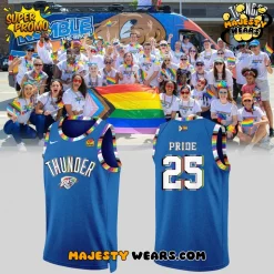 Oklahoma City Thunder x Pride Night Basketball Jersey