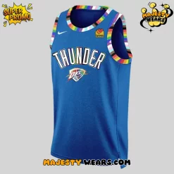 Oklahoma City Thunder x Pride Night Basketball Jersey