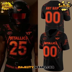 Virginia Tech x Metallica 2025 Football Jersey
