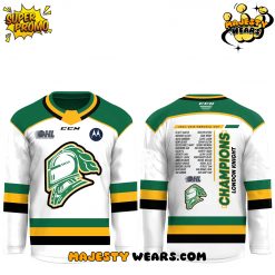 London Knight Champions Memorial Cup 2025 Hockey Jersey