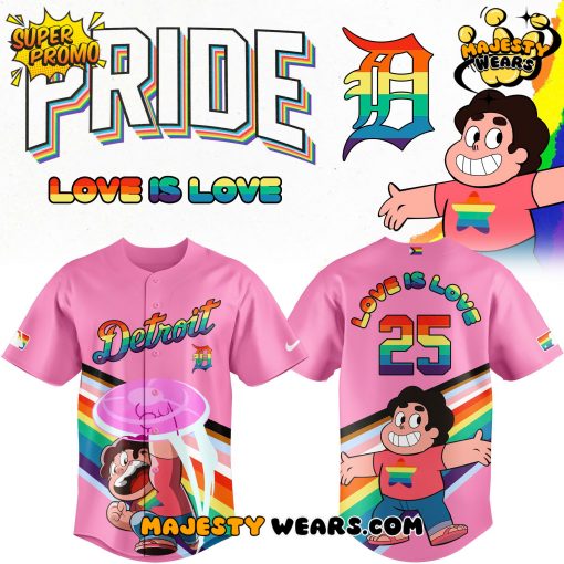Detroit Tigers Pride x Steven Universe 2025 Jersey
