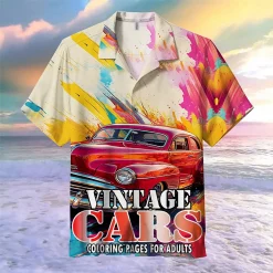Vintage Cars remind me of my youth Hawaiian Shirt