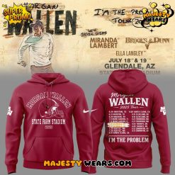 Arizona Cardinals x Morgan Wallen 2025 Tour Hoodie