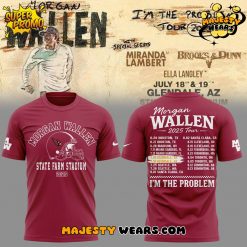 Arizona Cardinals x Morgan Wallen 2025 Tour Tee