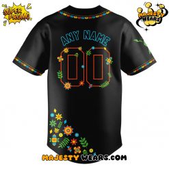 Atlanta Braves Los Bravos Night Custom Baseball Jersey